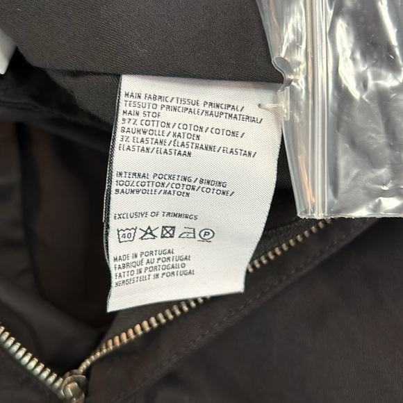 BNWOT Sunspel Black Chinos S (30) - Picture 4 of 9